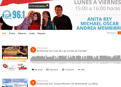 Entrelazados Radio Sinchro 96.1 18 de octubre de 2016